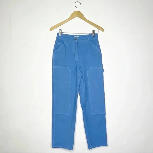 Wilfred Free Brennan Pant in Blue Size 0 Aritzia - Picture 2 of 7